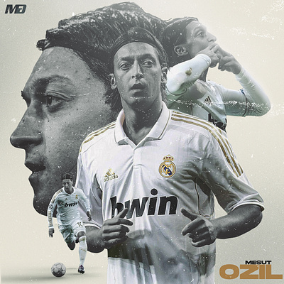 Mesut Ozil design football footballdesign germany maestro mesutozil ozil realmadrid