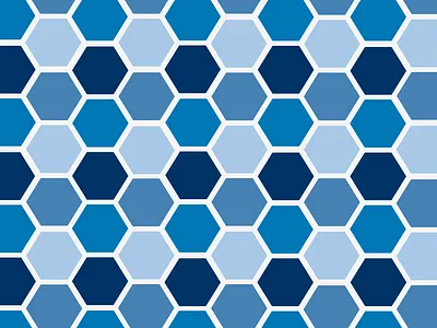 Pento - Blue bluey graphic design pattern making