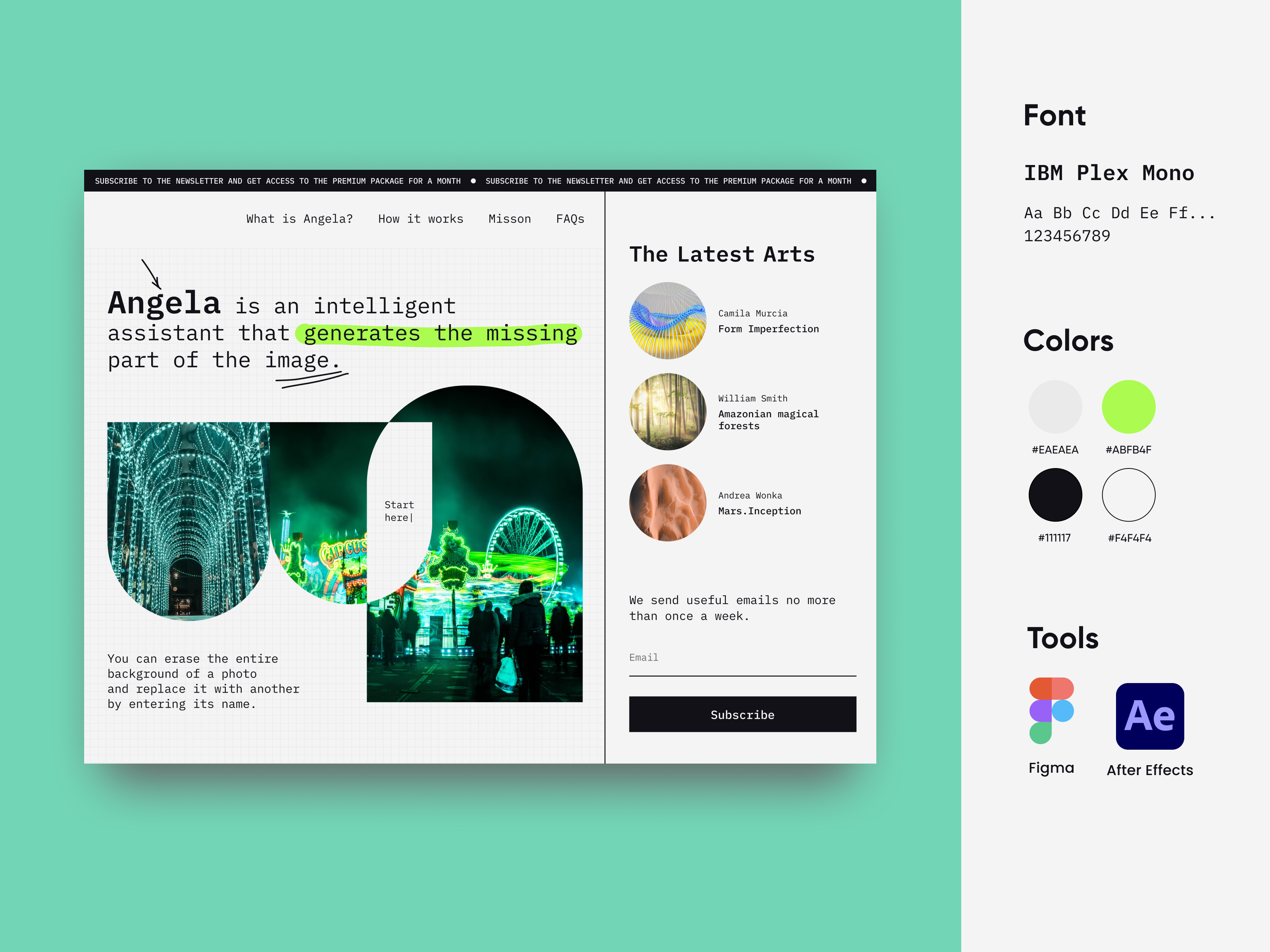 AI Text by Daria Samarina on Dribbble