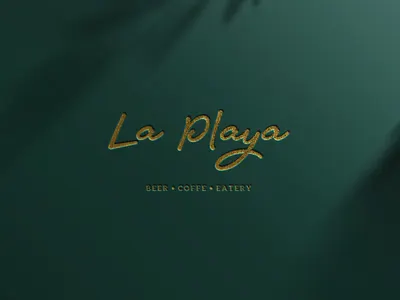 La Playa | Rebranding for FnB brand branding cafe cover design fnb graphic design identity logo menu restaurant signature simple visual