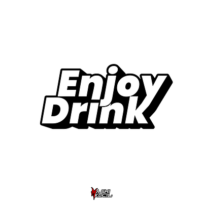 Enjoy drink logo branding logo motion graphics ui