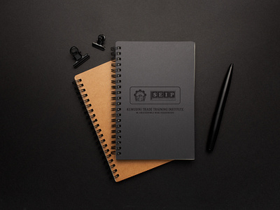 Notebook design and Mockup branding designer graphic design minimal mockup notebook print