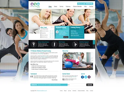 FIT Women Wellness Website UI Design adobephotoshop clean ui design empowerment female empowerment figma fit women fitness tracking graphic design health fitness holistic health lifestyle design meditation nutrition ui ui design uiux wellness website