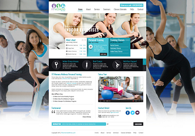 FIT Women Wellness Website UI Design adobephotoshop clean ui design empowerment female empowerment figma fit women fitness tracking graphic design health fitness holistic health lifestyle design meditation nutrition ui ui design uiux wellness website