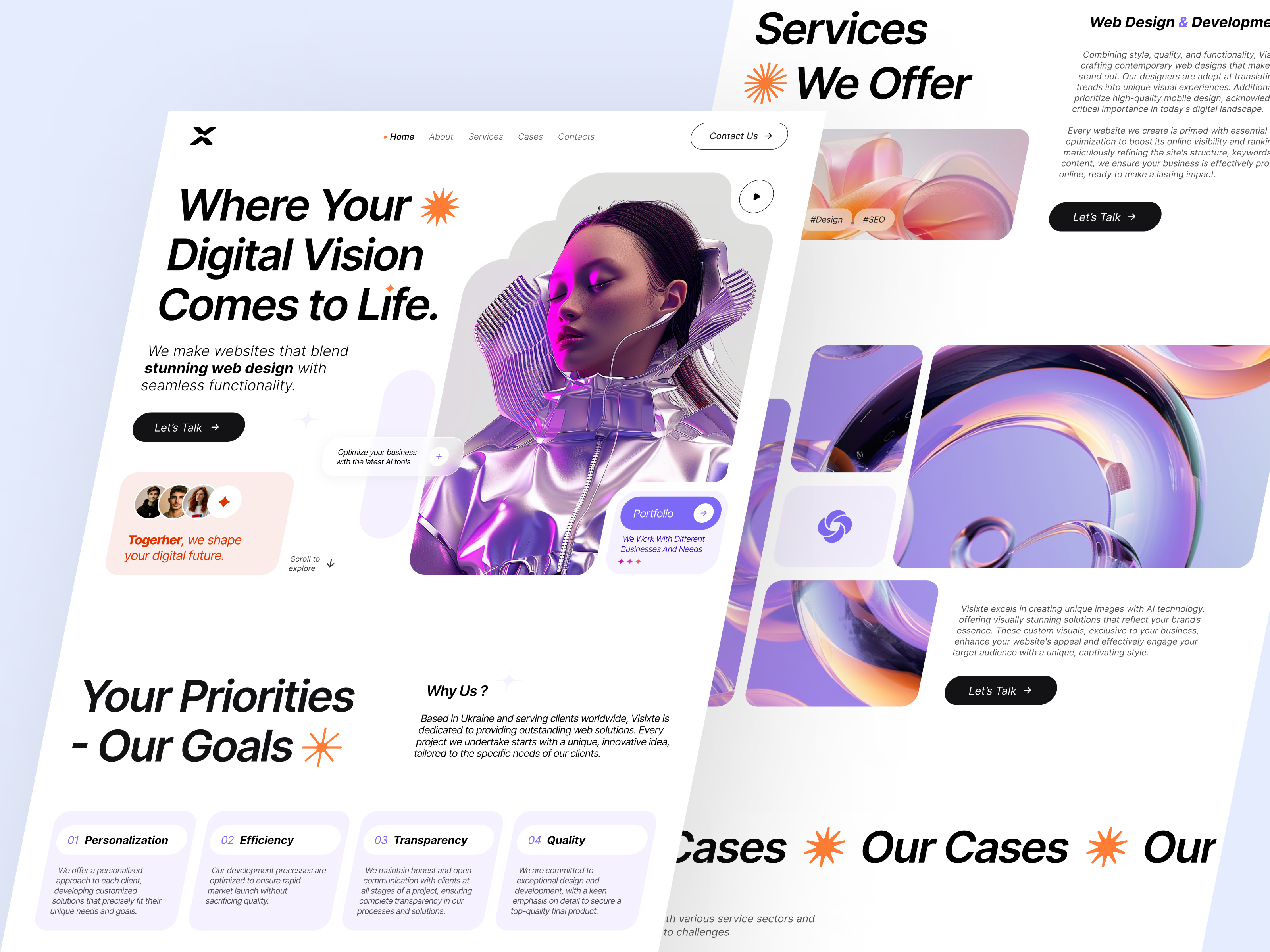 Example of Website Redesign 🎨