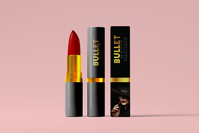 Your Lipstick Brand Package Design brand branding cosmetics design graphic design lipstick logo logo design packaging parlour print salon