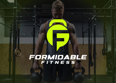 FORMIDABLE FITNESS Logo & Brand Identity Design brand identity branding fitness brand identity fitness logo design graphic design gym brand identity gym logo design logo logo design