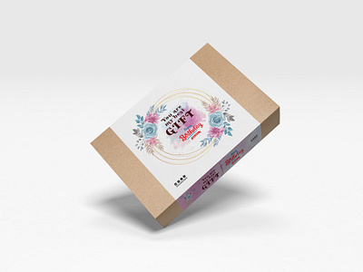 Gift Box Packaging Design aesthetic box design gift gift box gift package graphic design packaging print