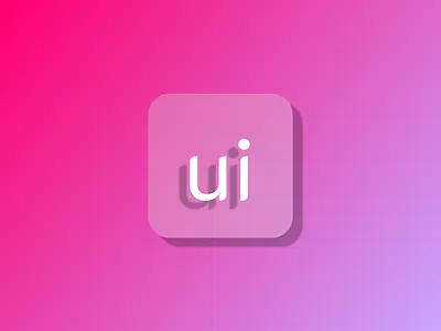 pink gradient pink ui