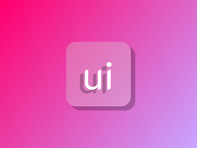 pink gradient pink ui