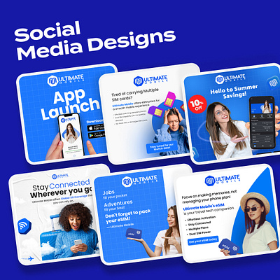 Social Media Designs banners carousel banners carousel post design facebook banners graphic design instagram banners linkedin banners