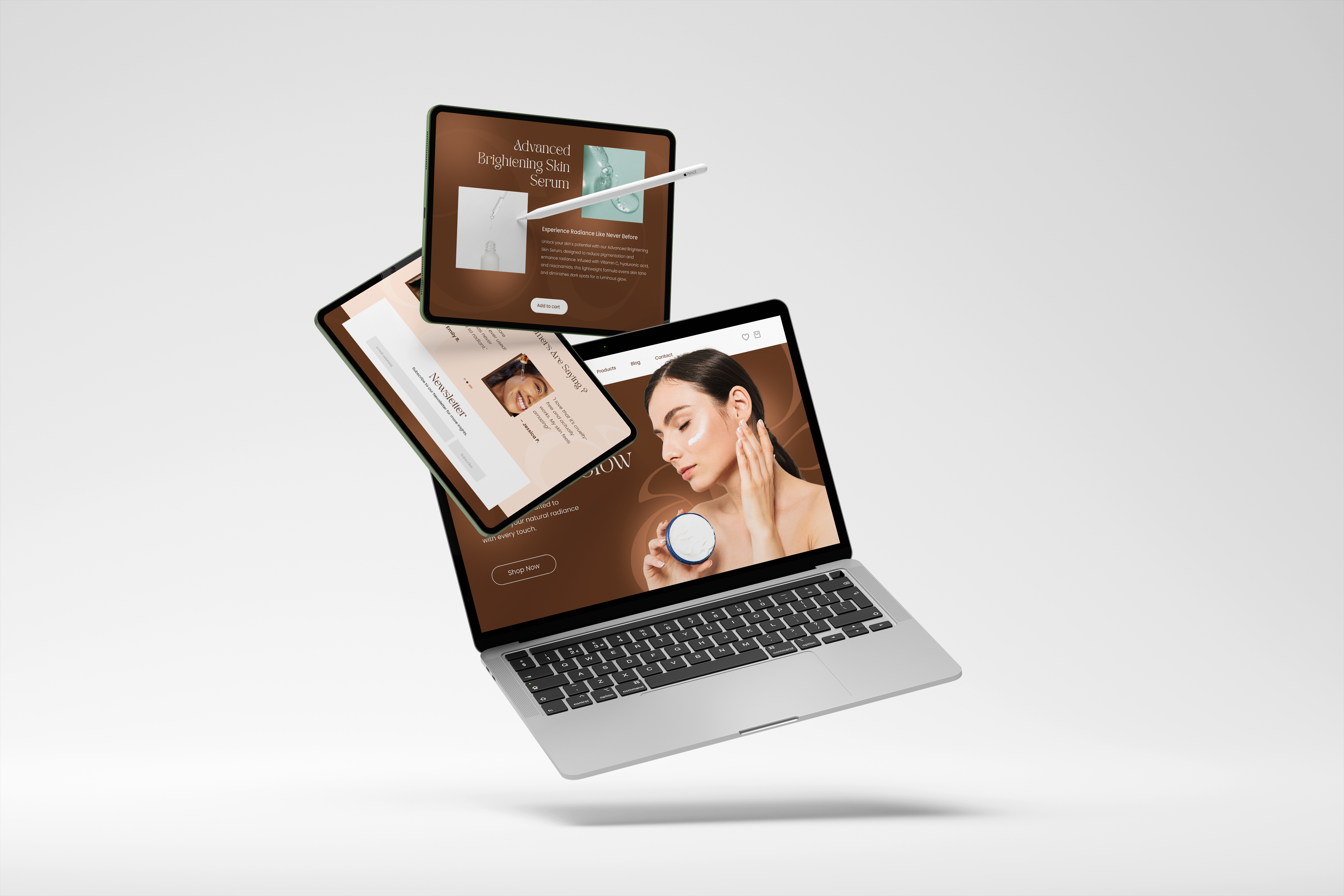 Elavea - Website Design advertisement beauty products branding content creation graphic design web design website design