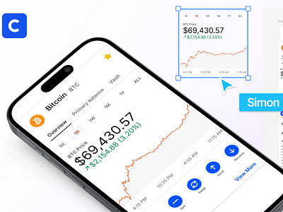 Coinbase FREE UI Kit - By Marvilo achoor acorns bitcoin bitcoin app bitvavo blockchain blockchain app coinbase coinbase app coinbase design crypto app crypto design cryptocurrency investment app kraken robinhood trading trading app