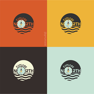 Explore North Logo design