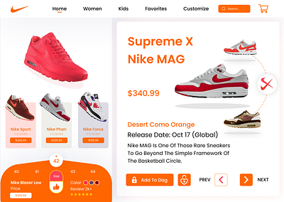 Nike Landing Page App Design app desing app ux design delivery design illustration landing page linding logo logo desing mobile app design mobile ui nike nike landing page app design nike shop nike shop web desing page shop ui ui design ux