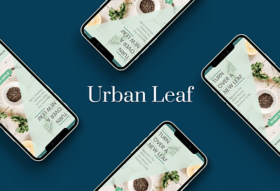 UI Design for UrbanLeaf branding design library mobile ui design