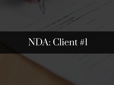 UI Design for NDA Client #1 desktop government ui design ux design website