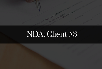 UX Design for NDA Client #3 design ui design uiux user research ux design