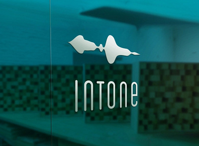 "Intone", acoustics, entrance, 2017 acoustics branding logo visual identity