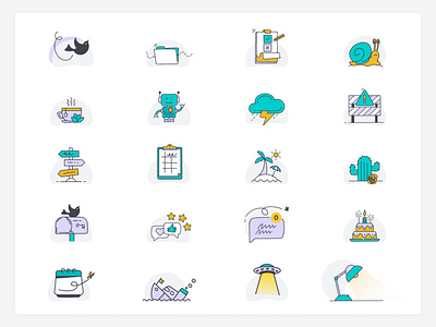 Iconography Set - Human Resources branding design graphic design iconography icons illustration