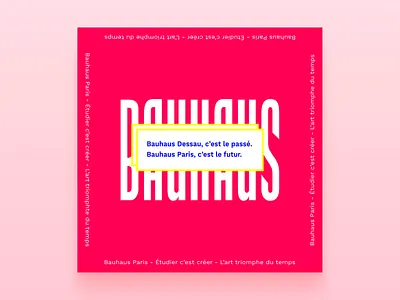 Bauhaus 2020 bauhaus brutalism graphic design neobrutalism shapes vibrant