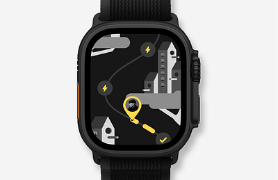 Vigor Fitness on Apple Watch graphic design ui