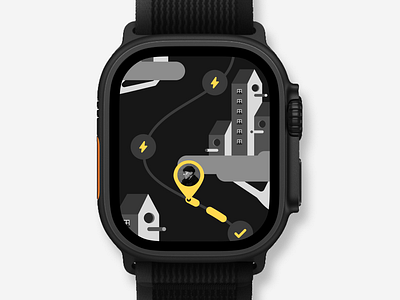 Vigor Fitness on Apple Watch graphic design ui