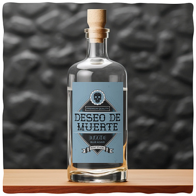 Deseo De Muerte Tequila Branding appareal branding illustrator logo packaging photoshop print tequila vector