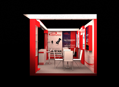 pioneer stall 3d 2d 3d 3ddesign artist branding design fabrication graphic design pioneer pro stalls