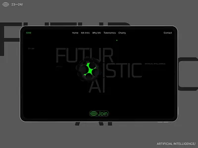 XAI 3d animation ui
