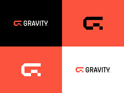 Gravity Logo Design brandidentity branding design graphic design gravity lettermark logo logodesign logos logotype minimal modern saas symbol tech technology trending typography visualidentity wordmark