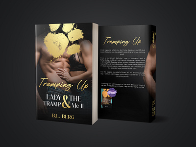 "TRAMPING UP" Book Cover amazon author book branding cover design illustration kindle photoshop