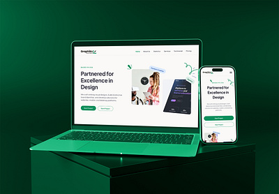 Creative & Business Consulting Landing Page Template app app design design landing page templates manufacturing modern saas website startup ui ux web design