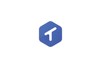 Letter T Logo minimalist