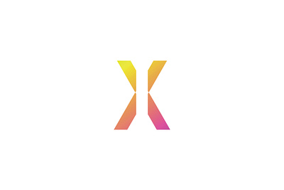 Letter X Modern Logo minimalist