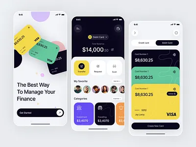 Mobile Banking App Design app app design banking app design banking ui kit design dribble figma figma design finance app design fintech app design mobile banking app design oripio payment app sanzida akter ui design ui kit design ui ux