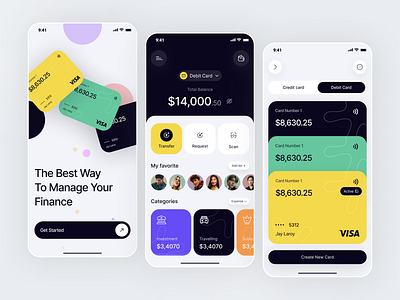 Mobile Banking App Design app app design banking app design banking ui kit design dribble figma figma design finance app design fintech app design mobile banking app design oripio payment app sanzida akter ui design ui kit design ui ux