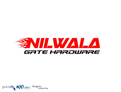 NILWALA GATE HARDWARE LOGO OUTPUT graphic design logo