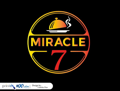 MIRACLE 7 LOGO OUTPUTS graphic design logo