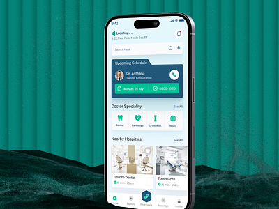 Doctor Appointment App app appointment design doctorapp mobileapp ui userinterface