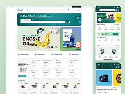 Auto Care Website responsive UI Design designinspiration designprocess digitalproduct ecommercedesign ecommerceui intuitivedesign multivendor multivendor marketplace productdesign responsivedesign servicebooking ui ui design uiux userexperience userinterface ux ux design visualdesign web design