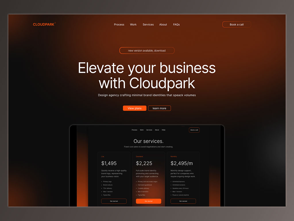 Landing Page Design In Figma landing page ui ux ux ui website website design