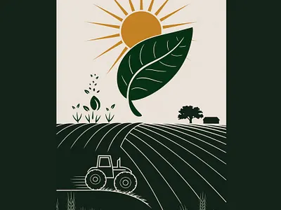 Agriculture Book Cover Design agriculture design