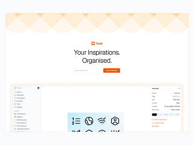 Hero UI 🪵 design landing landing page minimal saas ui web design