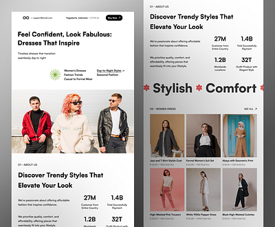 Sleek & Stylish Fashion E-Commerce Website Design design figma ui uiux ux website