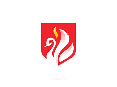 Minimalist Phoenix Shield Logo – Power, Trust, and Security abstract animal logo bird and shield logo bird logo brand cybersecurity fire bird logo gradient logo for sale minimal logo minimalist phoenix phoenix logo power logo protection security shield logo strong logo tech trust