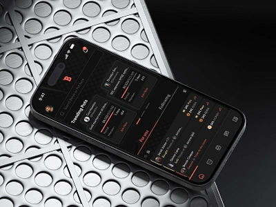 New feed social crypto crypto mobile design mobile ui new feed social trading uxui