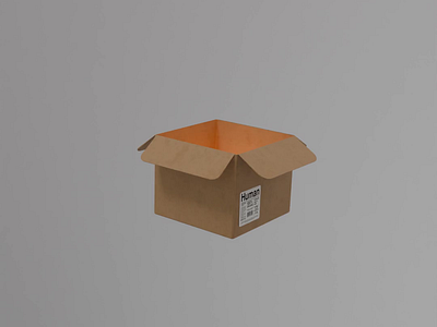 Cardboard box 3d animation blender blender 3d modelling motion graphics