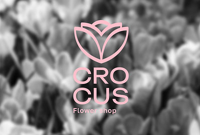 FLOWER SHOP | CROCUS branding flower shop graphic design logo logotype shop