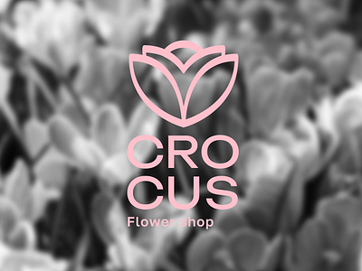 FLOWER SHOP | CROCUS branding flower shop graphic design logo logotype shop